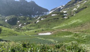 Les Mosses Lécherette par Lioson  Lavaux Pra Cornet