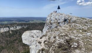Chasseron avec Didier